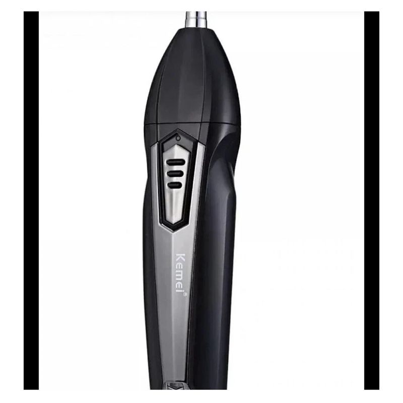 Ingrijire personala si Cosmetice - Aparate & accesorii ingrijire personala - Aparate de ras si tuns - Aparate de tuns - Masina de Tuns Kemei KM 640, Set 8 in 1, Acumulator, Negru - Infinity.ro