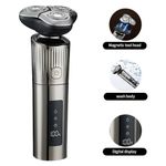 Ingrijire personala si Cosmetice - Aparate & accesorii ingrijire personala - Aparate de ras si tuns - Aparate de tuns - Set de Ingrijire 3 in 1, Aparat Ras, Tuns, Nas si Urechi, USB Type C, LED, Fara Fir, Barbierit Curat - Infinity.ro