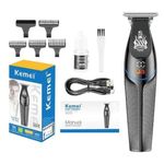 Ingrijire personala si Cosmetice - Aparate & accesorii ingrijire personala - Aparate de ras si tuns - Aparate de tuns - Aparat de Tuns Profesional pentru Contur cu Afisaj LCD si Acumulator, Trimmer fara Fir - Infinity.ro