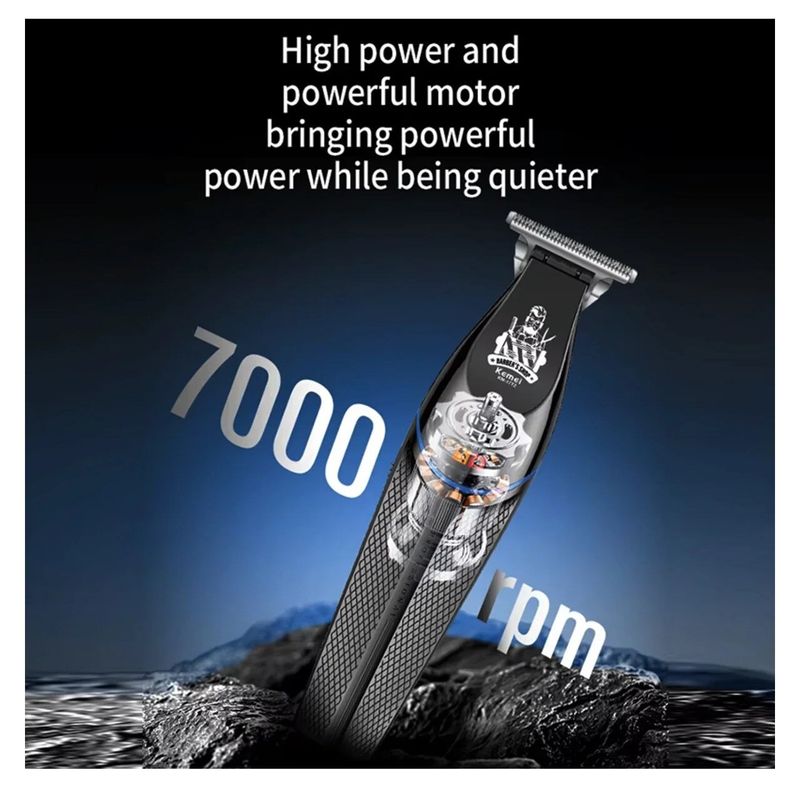 Ingrijire personala si Cosmetice - Aparate & accesorii ingrijire personala - Aparate de ras si tuns - Aparate de tuns - Aparat de Tuns Profesional pentru Contur cu Afisaj LCD si Acumulator, Trimmer fara Fir - Infinity.ro