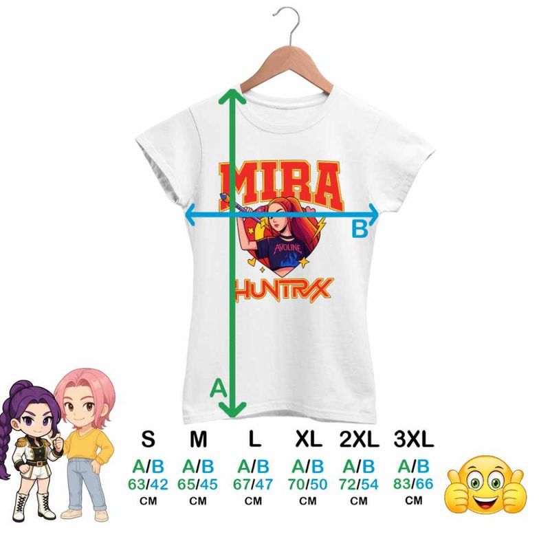 Fashion, accesorii si bijuterii - Femei - Imbracaminte femei - Tricouri si topuri femei - Tricou Femei Huntrix Mira Avoline Kpop, alb, marime 2XL - Infinity.ro