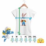 Fashion, accesorii si bijuterii - Femei - Imbracaminte femei - Tricouri si topuri femei - Tricou Femei Bugs Bunny Minecraft, alb, marime M - Infinity.ro