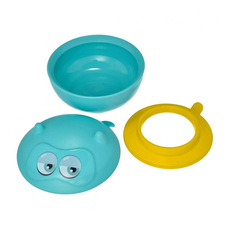 Jucarii, Copii si Bebe - Hrana si alaptare - Biberoane, suzete si accesorii hranire - Articole hranire bebelusi - Bol cu ventuza si capac 340 ml, U-Grow - Infinity.ro