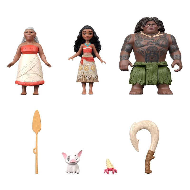 Jucarii, Copii si Bebe - Jucarii si jocuri - Papusi si accesorii - Papusi - Disney Princess set personaje Disney Vaiana - Infinity.ro