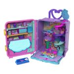 Jucarii, Copii si Bebe - Jucarii si jocuri - Papusi si accesorii - Papusi - Polly Pocket valiza Unicorn - Infinity.ro