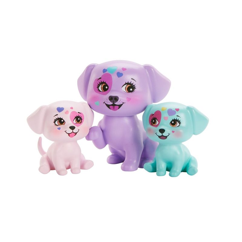 Jucarii, Copii si Bebe - Jucarii si jocuri - Papusi si accesorii - Papusi - Enchantimals City Tails Main Street familia Dessei Dalmatian - Infinity.ro