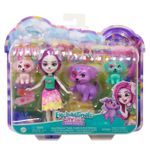 Jucarii, Copii si Bebe - Jucarii si jocuri - Papusi si accesorii - Papusi - Enchantimals City Tails Main Street familia Dessei Dalmatian - Infinity.ro