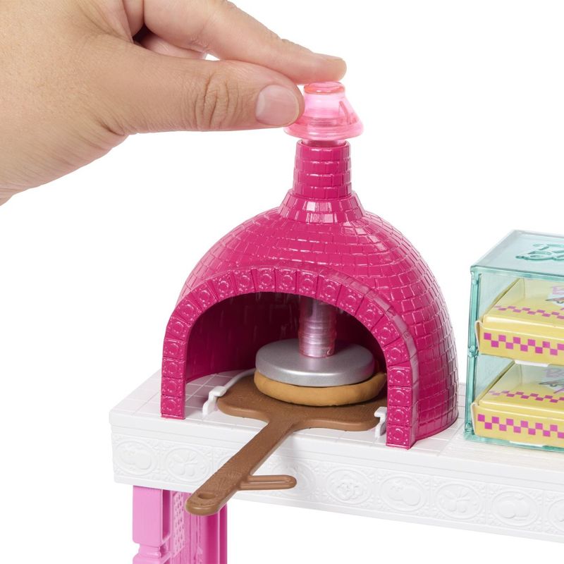 Jucarii, Copii si Bebe - Jucarii si jocuri - Papusi si accesorii - Papusi - Barbie Dream Land set de joaca pizzerie - Infinity.ro