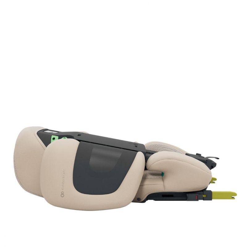 Jucarii, Copii si Bebe - Carucioare si articole de transport - Scaune auto copii - Scaun auto Kinderkraft Xpand 2 i-Size 100-150 cm, Beige - Infinity.ro