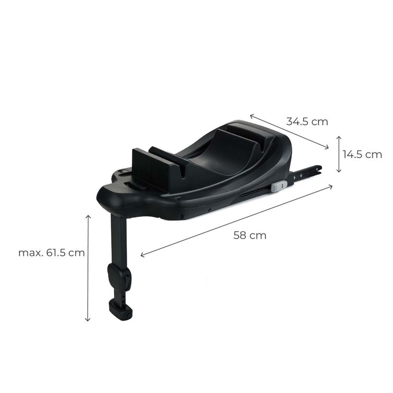 Jucarii, Copii si Bebe - Carucioare si articole de transport - Scaune auto copii - Baza Isofix scoica Kinderkraft Mink FX 2 - Infinity.ro