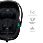 Jucarii, Copii si Bebe - Carucioare si articole de transport - Scaune auto copii - Scoica auto i-Size, 40-87 cm, Kinderkraft Mink Pro 2, Black - Infinity.ro
