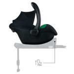 Jucarii, Copii si Bebe - Carucioare si articole de transport - Scaune auto copii - Scoica auto i-Size, 40-87 cm, Kinderkraft Mink Pro 2, Black - Infinity.ro