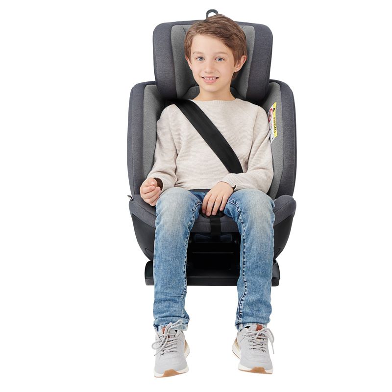 Jucarii, Copii si Bebe - Carucioare si articole de transport - Scaune auto copii - Scaun auto Kinderkraft Xpedition rotativ, 0-36 kg, cu Isofix, Grey - Infinity.ro