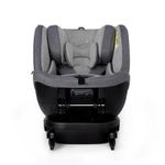 Jucarii, Copii si Bebe - Carucioare si articole de transport - Scaune auto copii - Scaun auto Kinderkraft Xpedition rotativ, 0-36 kg, cu Isofix, Grey - Infinity.ro
