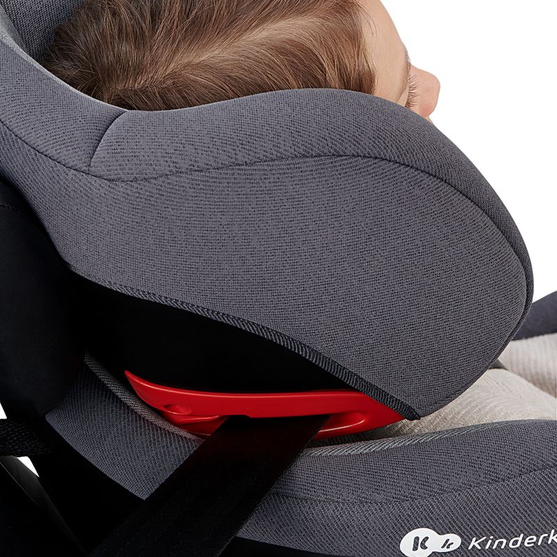Jucarii, Copii si Bebe - Carucioare si articole de transport - Scaune auto copii - Scaun auto Kinderkraft Xpedition rotativ, 0-36 kg, cu Isofix, Grey - Infinity.ro
