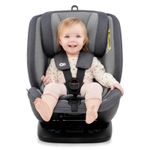 Jucarii, Copii si Bebe - Carucioare si articole de transport - Scaune auto copii - Scaun auto Kinderkraft Xpedition rotativ, 0-36 kg, cu Isofix, Grey - Infinity.ro