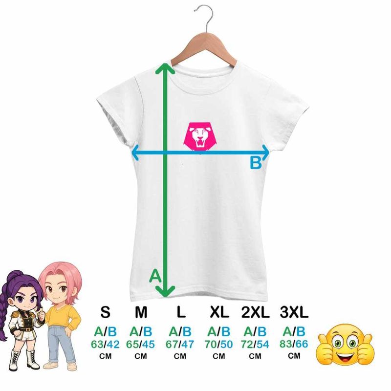 Fashion, accesorii si bijuterii - Femei - Imbracaminte femei - Tricouri si topuri femei - Tricou Femei Huntrix Saja Boys Logo Simbol Kpop, alb, marime M - Infinity.ro