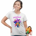 Fashion, accesorii si bijuterii - Femei - Imbracaminte femei - Tricouri si topuri femei - Tricou Femei Huntrix Legends Kpop, alb, marime M - Infinity.ro