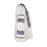 Fashion, accesorii si bijuterii - Femei - Imbracaminte femei - Camasi si bluze femei - Bluza dama SE26F alb/mov marimea S - Infinity.ro