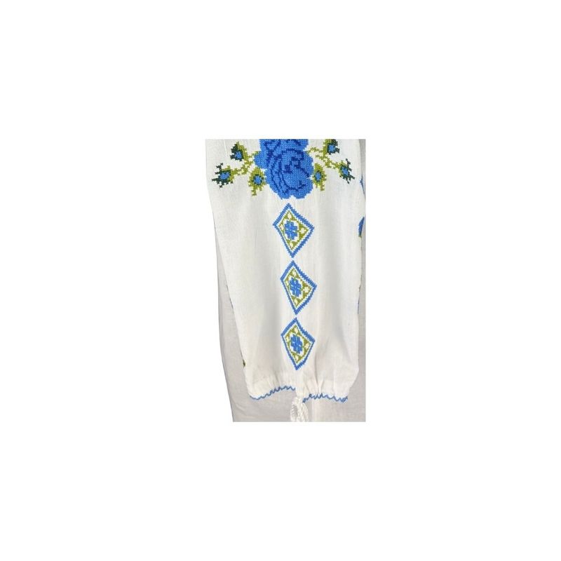 Fashion, accesorii si bijuterii - Femei - Imbracaminte femei - Camasi si bluze femei - Bluza dama SE26F alb/albastru marimea S - Infinity.ro