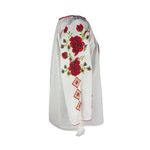 Fashion, accesorii si bijuterii - Femei - Imbracaminte femei - Camasi si bluze femei - Bluza dama SE26F alb/rosu marimea S - Infinity.ro