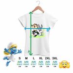 Fashion, accesorii si bijuterii - Femei - Imbracaminte femei - Tricouri si topuri femei - Tricou Femei Bugs Bunny Diavol Tasmanian Daffy Duck Bebelusi Taz, alb, marime S - Infinity.ro