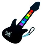 Jucarii, Copii si Bebe - Jucarii si jocuri - Jucarii de rol - Instrumente muzicale de jucarie - Mini Chitara Interactiva pentru Copii cu Sunete si Melodii, 7 Butoane Muzicale, Gat Flexibil din Cauciuc - Infinity.ro
