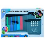 Jucarii, Copii si Bebe - Jucarii si jocuri - Jucarii de rol - Instrumente muzicale de jucarie - Orga Electronica Flexibila Roll-Up pentru Copii, 25 Clape Curcubeu din Cauciuc, Difuzor Integrat - Infinity.ro