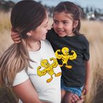 Fashion, accesorii si bijuterii - Femei - Imbracaminte femei - Tricouri si topuri femei - Tricou Femei Tweety Culturism Fitness, negru, marime 2XL - Infinity.ro