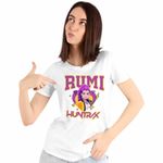 Fashion, accesorii si bijuterii - Femei - Imbracaminte femei - Tricouri si topuri femei - Tricou Femei Huntrix Rumi Kpop Demon Hunters, alb, marime 2XL - Infinity.ro