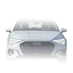 Auto si Moto - Piese auto si accesorii - Caroserie - Faruri, stopuri si proiectoare - Folie protectie faruri Audi A3 Sedan 2020-2024, Duragon, silicon Transparent, Anti-zgarieturi, Regenerabila, Flexibila, Anti-Shock, kit instalare - Infinity.ro
