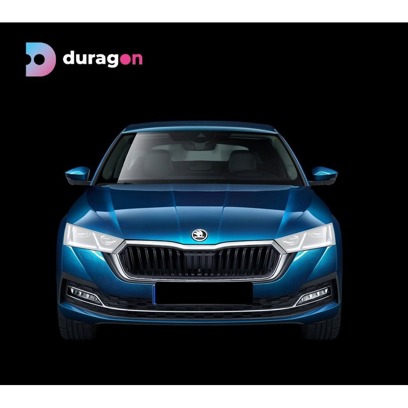 Auto si Moto - Piese auto si accesorii - Caroserie - Faruri, stopuri si proiectoare - Folie protectie faruri Skoda Octavia 2019-2024, Duragon, silicon Transparent, Anti-zgarieturi, Regenerabila, Flexibila, Anti-Shock, kit instalare - Infinity.ro
