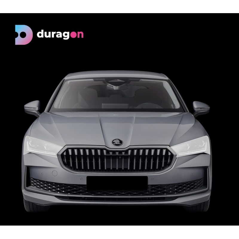 Auto si Moto - Piese auto si accesorii - Caroserie - Faruri, stopuri si proiectoare - Folie protectie faruri Skoda Superb 2023+, Duragon, silicon Transparent, Anti-zgarieturi, Regenerabila, Flexibila, Anti-Shock, kit instalare - Infinity.ro