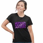 Fashion, accesorii si bijuterii - Femei - Imbracaminte femei - Tricouri si topuri femei - Tricou Femei Huntrix Kpop Demon Hunters, negru, marime S - Infinity.ro