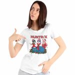 Fashion, accesorii si bijuterii - Femei - Imbracaminte femei - Tricouri si topuri femei - Tricou Femei Huntrix Craciunite Merry Christmas Kpop, alb, marime M - Infinity.ro