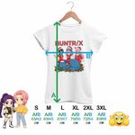 Fashion, accesorii si bijuterii - Femei - Imbracaminte femei - Tricouri si topuri femei - Tricou Femei Huntrix Craciunite Merry Christmas Kpop, alb, marime M - Infinity.ro
