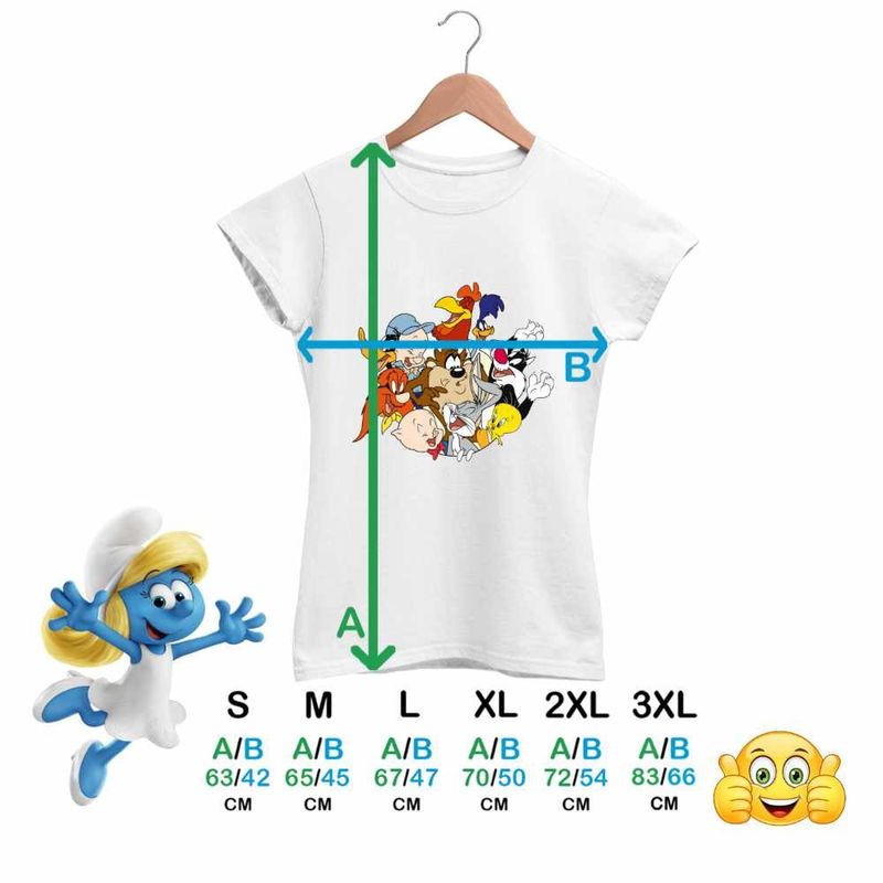 Fashion, accesorii si bijuterii - Femei - Imbracaminte femei - Tricouri si topuri femei - Tricou Femei Bugs Bunny Looney Tunes Prieteni, alb, marime 3XL - Infinity.ro