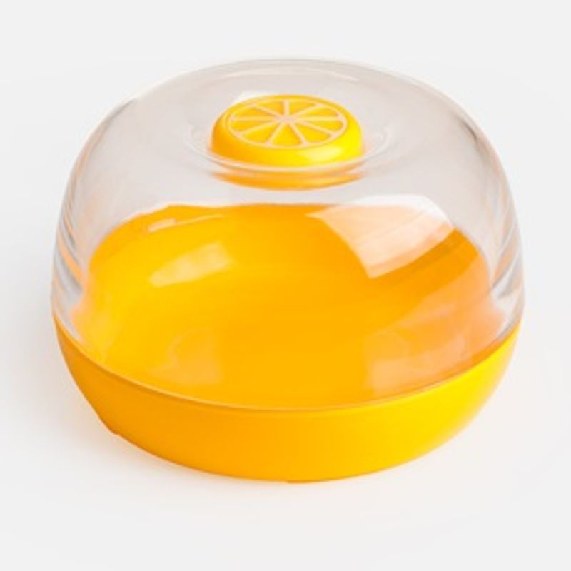 Casa si Gradina - Bucatarie si vesela - Organizare si depozitare bucatarie - Cutii alimentare - Recipient pentru Depozitarea Lamaii Taiate - Galben - Infinity.ro