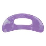 Ingrijire personala si Cosmetice - Sanatate si wellness - Articole wellness - Aparate si dispozitive de masaj - Instrument de masaj Gua Sha pentru corp, 18x7 cm, Lila - Infinity.ro