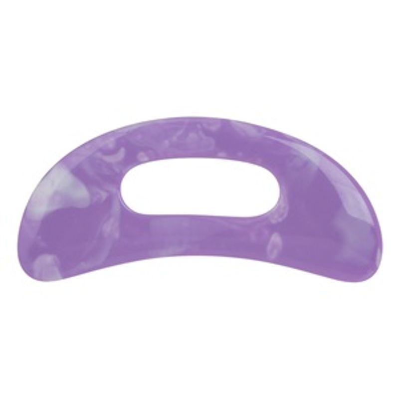 Ingrijire personala si Cosmetice - Sanatate si wellness - Articole wellness - Aparate si dispozitive de masaj - Instrument de masaj Gua Sha pentru corp, 18x7 cm, Lila - Infinity.ro