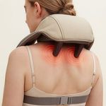 Ingrijire personala si Cosmetice - Sanatate si wellness - Articole wellness - Aparate si dispozitive de masaj - Aparat de masaj pentru gat si spate, USB, 10W, Bej - Infinity.ro