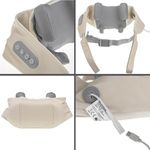 Ingrijire personala si Cosmetice - Sanatate si wellness - Articole wellness - Aparate si dispozitive de masaj - Aparat de masaj pentru gat si spate, USB, 10W, Bej - Infinity.ro