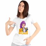 Fashion, accesorii si bijuterii - Femei - Imbracaminte femei - Tricouri si topuri femei - Tricou Femei Huntrix Rumi Kpop Demon Hunters, alb, marime XL - Infinity.ro