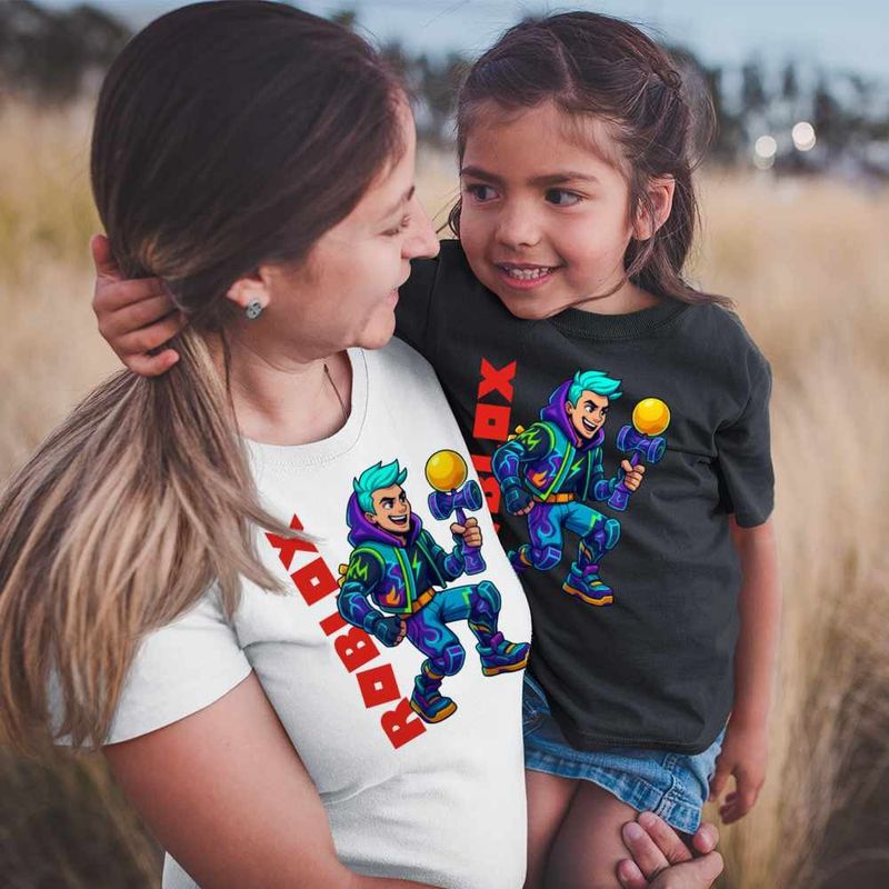 Fashion, accesorii si bijuterii - Femei - Imbracaminte femei - Tricouri si topuri femei - Tricou Femei Kendama Roblox Skin, negru, marime S - Infinity.ro