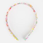 Fashion, accesorii si bijuterii - Copii - Accesorii copii - Accesorii pentru par copii - Bentita pentru copii, Transparenta cu Confetti si Strasuri - Infinity.ro