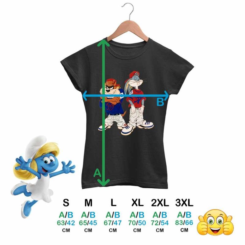 Fashion, accesorii si bijuterii - Femei - Imbracaminte femei - Tricouri si topuri femei - Tricou Femei Bugs Bunny Rebel Rapper Hip Hop Taz, negru, marime S - Infinity.ro