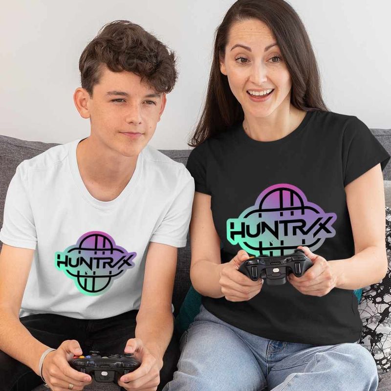 Fashion, accesorii si bijuterii - Femei - Imbracaminte femei - Tricouri si topuri femei - Tricou Femei Huntrix Simbol Kpop Demon Hunters, alb, marime 3XL - Infinity.ro