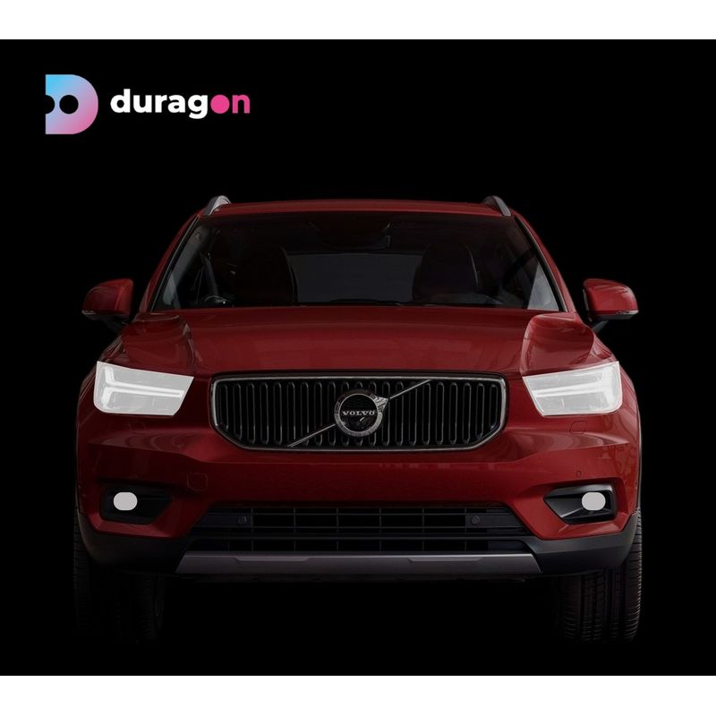 Auto si Moto - Piese auto si accesorii - Caroserie - Faruri, stopuri si proiectoare - Folie protectie faruri Volvo XC40 2017+, Duragon, silicon Transparent, Anti-zgarieturi, Regenerabila, Flexibila, Anti-Shock, kit instalare - Infinity.ro