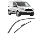 Auto si Moto - Intretinere auto - Stergatoare - Set stergatoare FORD TRANSIT COURIER B460 Box Body/MPV din 2014-2023, parbriz, Valeo Silencio Xtrm - Infinity.ro