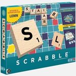 Jucarii, Copii si Bebe - Jucarii si jocuri - Jocuri si puzzle - Jocuri de societate - Joc de societate Scrabble cu piese din lemn, 8+ ani - Infinity.ro